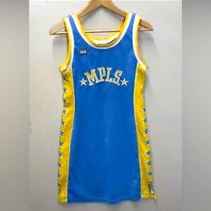 NBA Women’s Jersey Dress MPLS Vintage MINNESOTA LAKERS Los Angeles LA Large